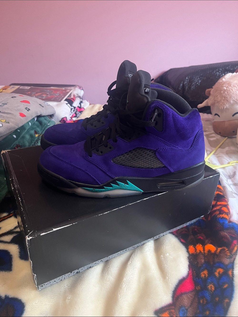 Nike air Jordan 5 grapes retro’s